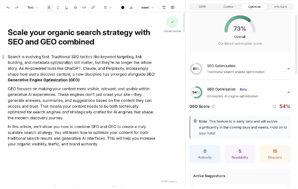 Frase.io SEO tools