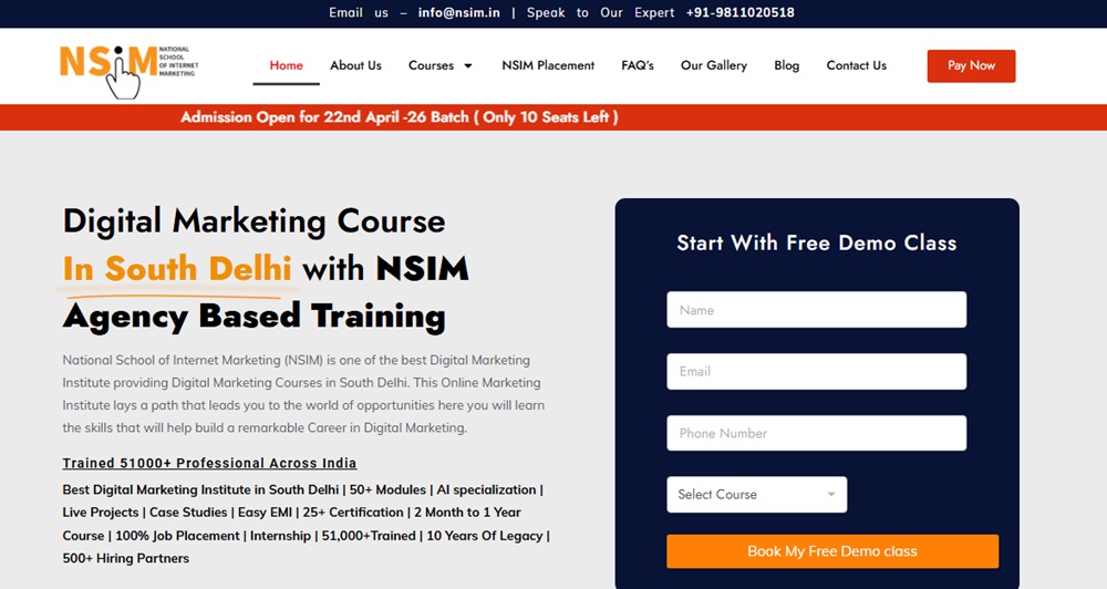 National School of Internet Marketing (NSIM)